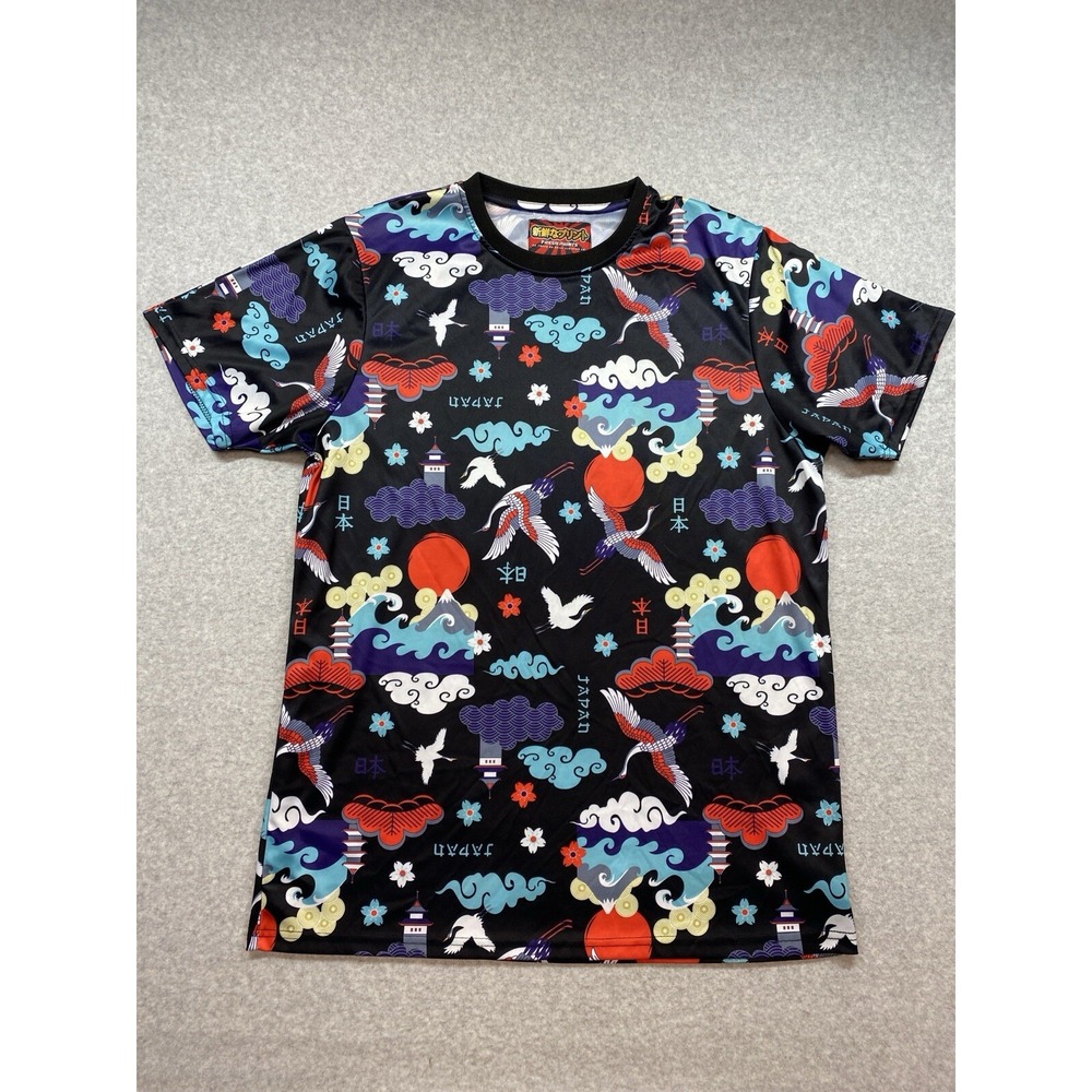 Drill Clothing Shirt‎ Mens Extra Large Black Pullover Tokyo Oriental Streetwear